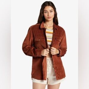 NWT ROXY LET IT GO CORD LONG SLEEVE MSRP $60